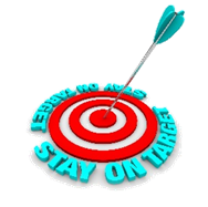 stay on target stay on target